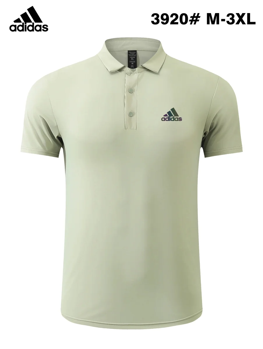 Adidas Adidas 3920 Polo Shirt Light Green T-Shirt Green - 1