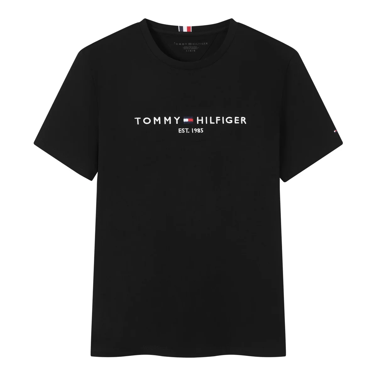 Tommy Hilfiger Tommy Hilfiger EST. 1985 Black T-Shirt Black - 1
