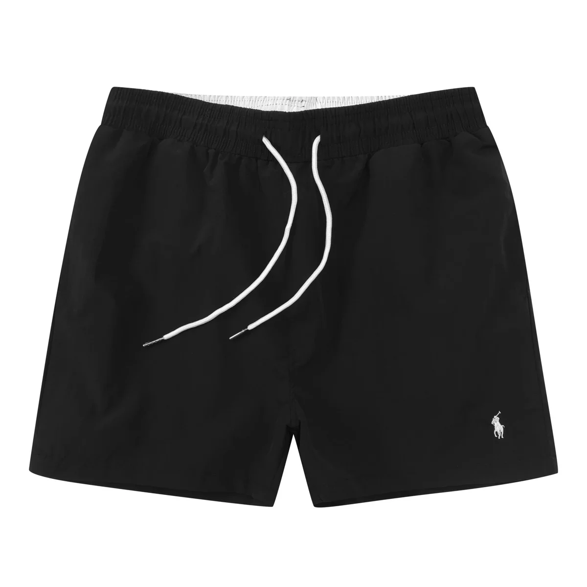Polo Ralph Lauren Polo Ralph Lauren Classic Logo Black White Label Shorts Black - 1