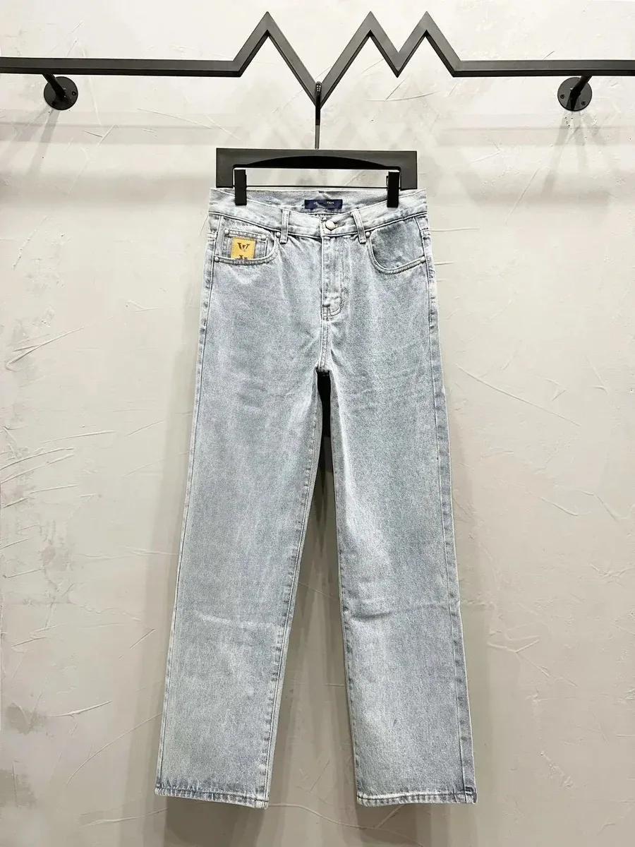 Other Light Wash Denim Jeans LYM909 Straight Fit Blue - 1