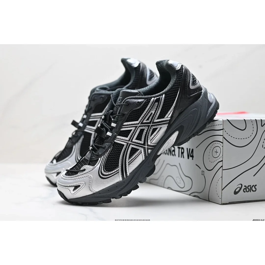 ASICS ASICS Gel-Kayano TR V4 Black/Silver Sneakers Black - 1