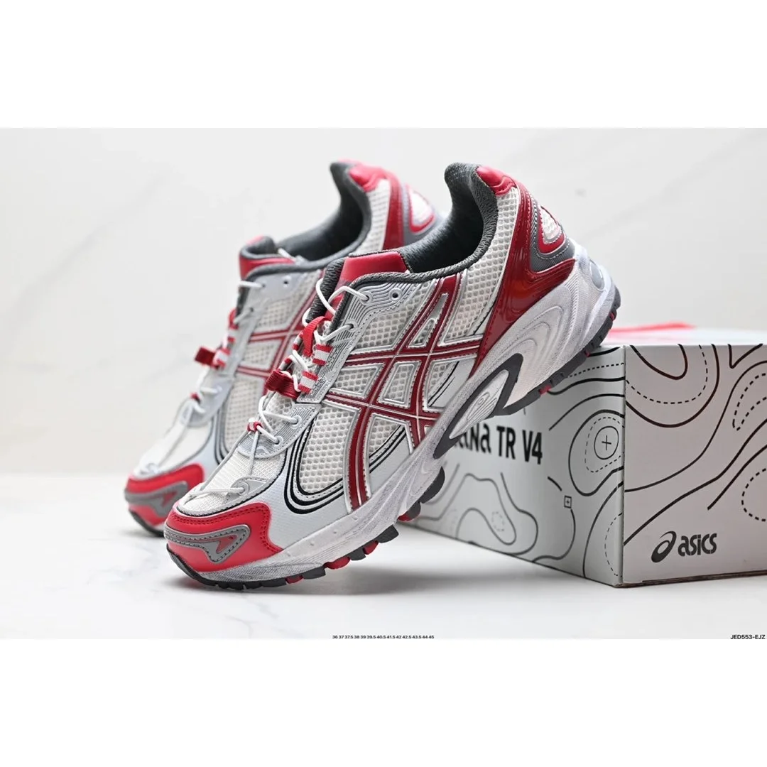 ASICS ASICS Gel-Kayano TR V4 White/Red Sneakers White - 1