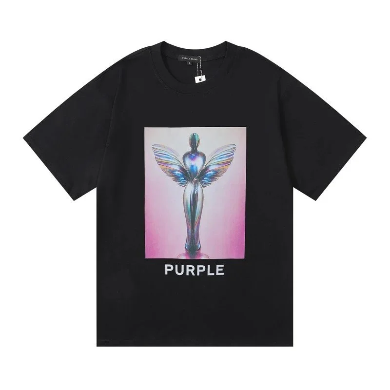Purple Brand Purple Brand P001 Triple Black T-Shirt Black - 1