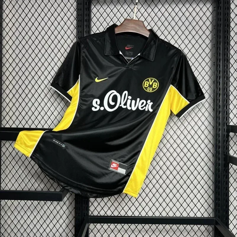 Nike Nike Borussia Dortmund Black & Yellow Jersey Black - 1