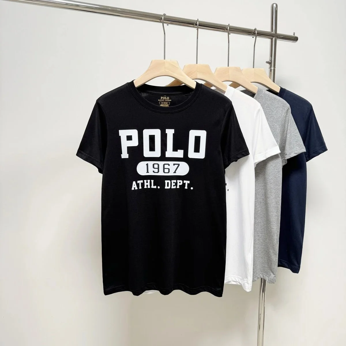 Polo Ralph Lauren Polo Ralph Lauren Classic Logo POLO 1967 T-Shirt Black Black - 1