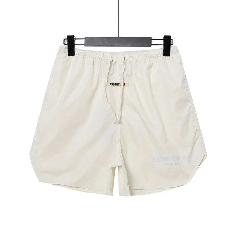 Fear of God Fear of God Essentials Drawstring Shorts Cream Casual Cream - 1
