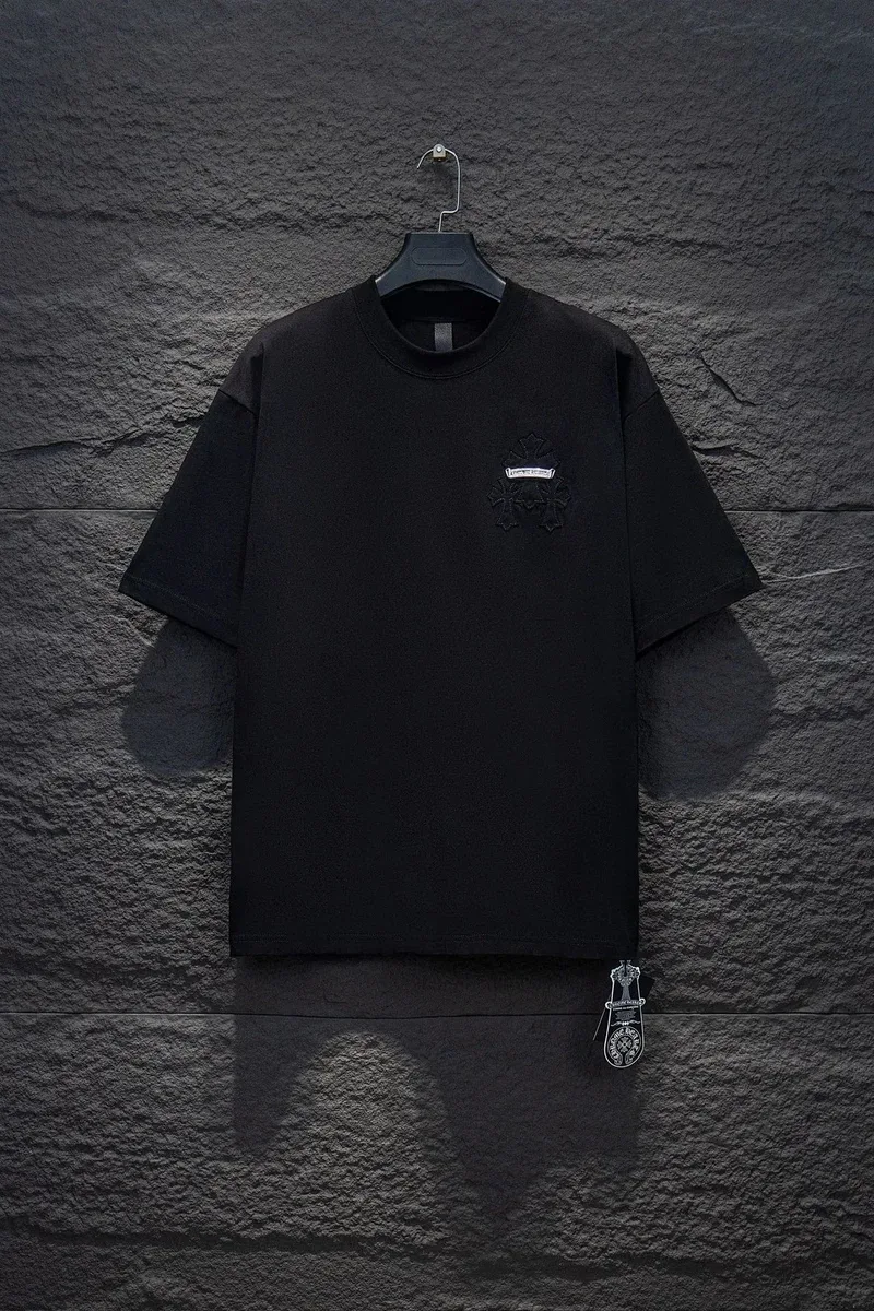 Chrome Hearts Chrome Hearts CH Plus Embroidered T-Shirt Black Black - 1