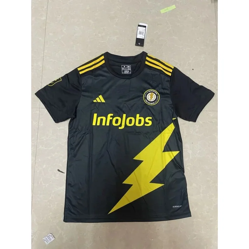Adidas Adidas Classic Football Infojobs Jersey Black/Yellow Black - 1