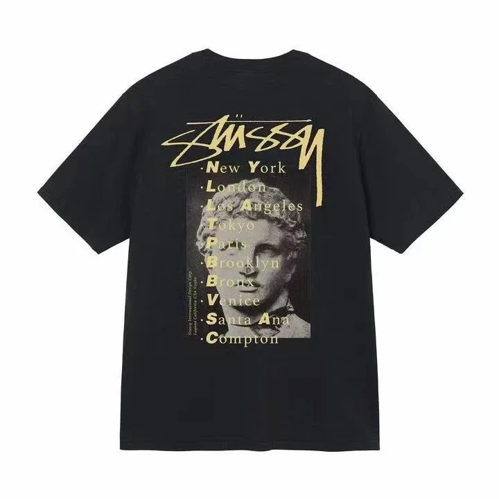 Stussy Stussy New York Black T-Shirt Black - 1