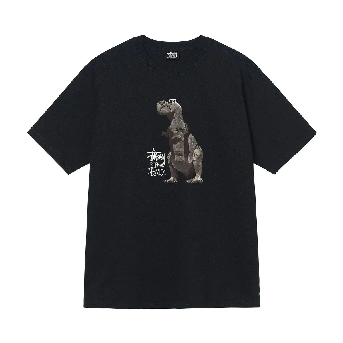 Stussy Stussy Big and Meaty Dinosaur T-Shirt Black Black - 1