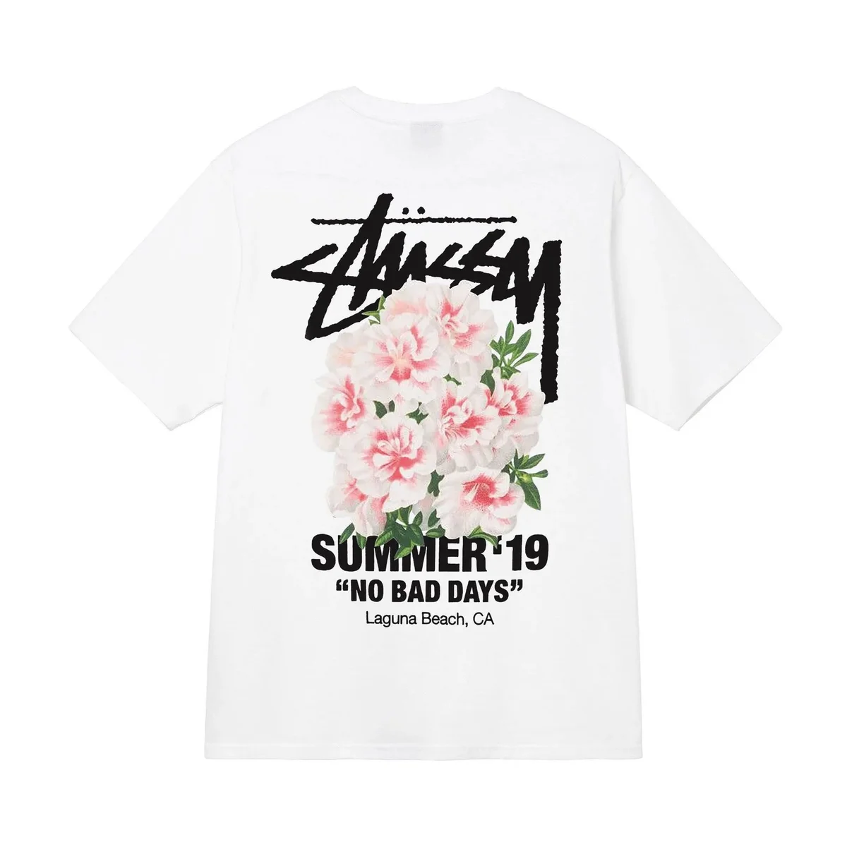 Stussy Stussy Summer '19 No Bad Days White T-Shirt White - 1