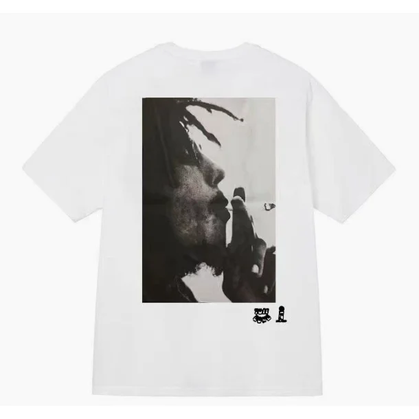 Other Unisex White Graphic Print T-Shirt White - 1
