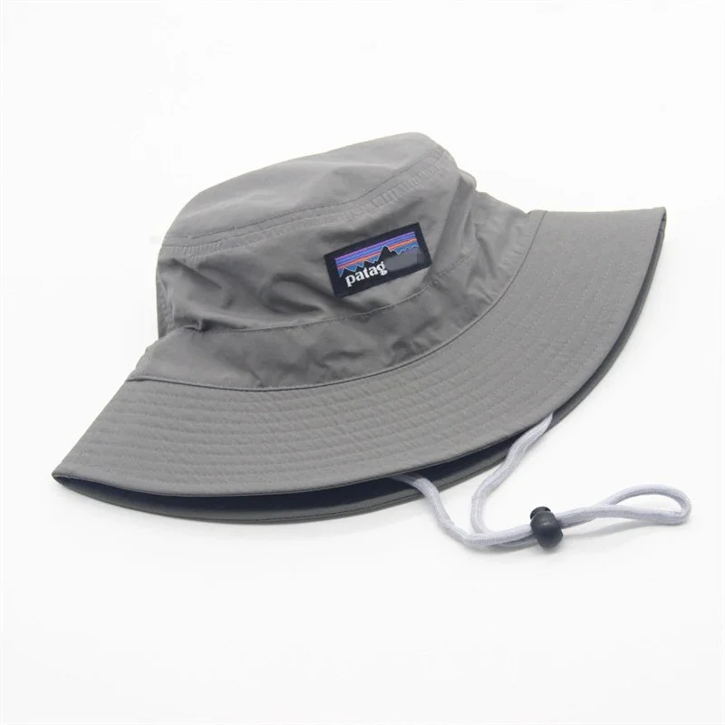 Patagonia Patagonia Nuptse Bucket Hat Grey Headwear Grey - 1