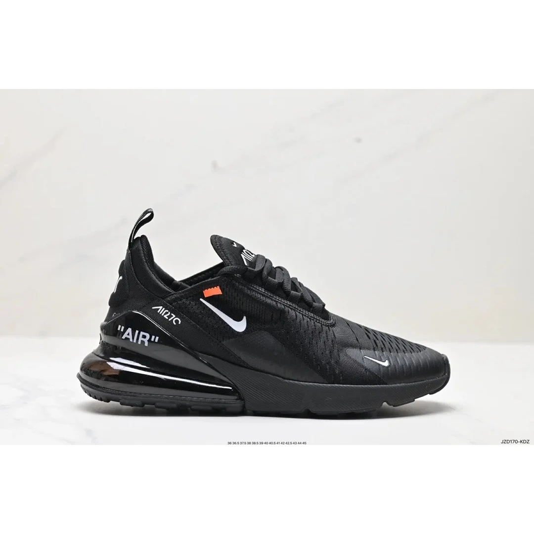 Nike Nike Air Max 270 Off-White Triple Black Sneakers Black