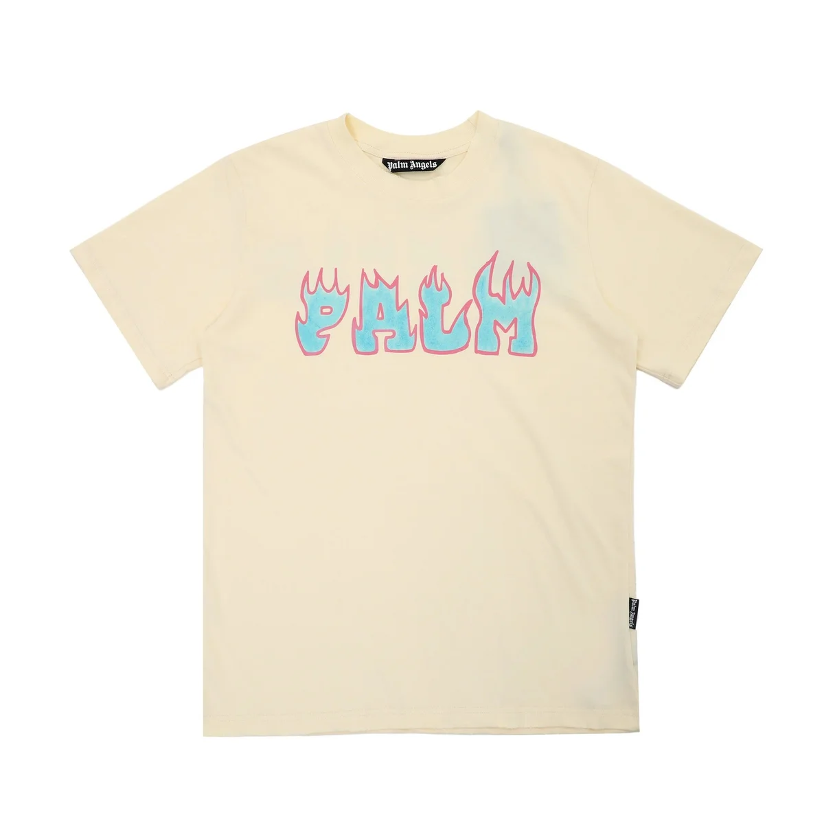 Palm Angels Palm Angels Palm T-Shirt 2237 Beige Cream - 1
