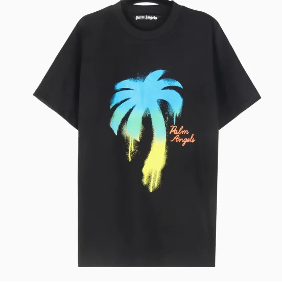 Palm Angels Palm Angels Palm Tree Black T-Shirt Black - 1
