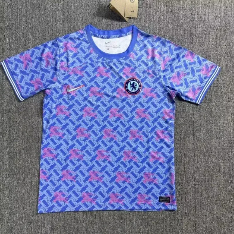 Nike Nike Chelsea FC Training Jersey Blue/Pink Blue - 1
