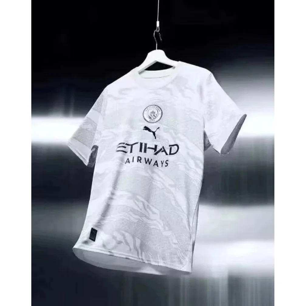 Puma Manchester City Away Jersey White/Black T-Shirt