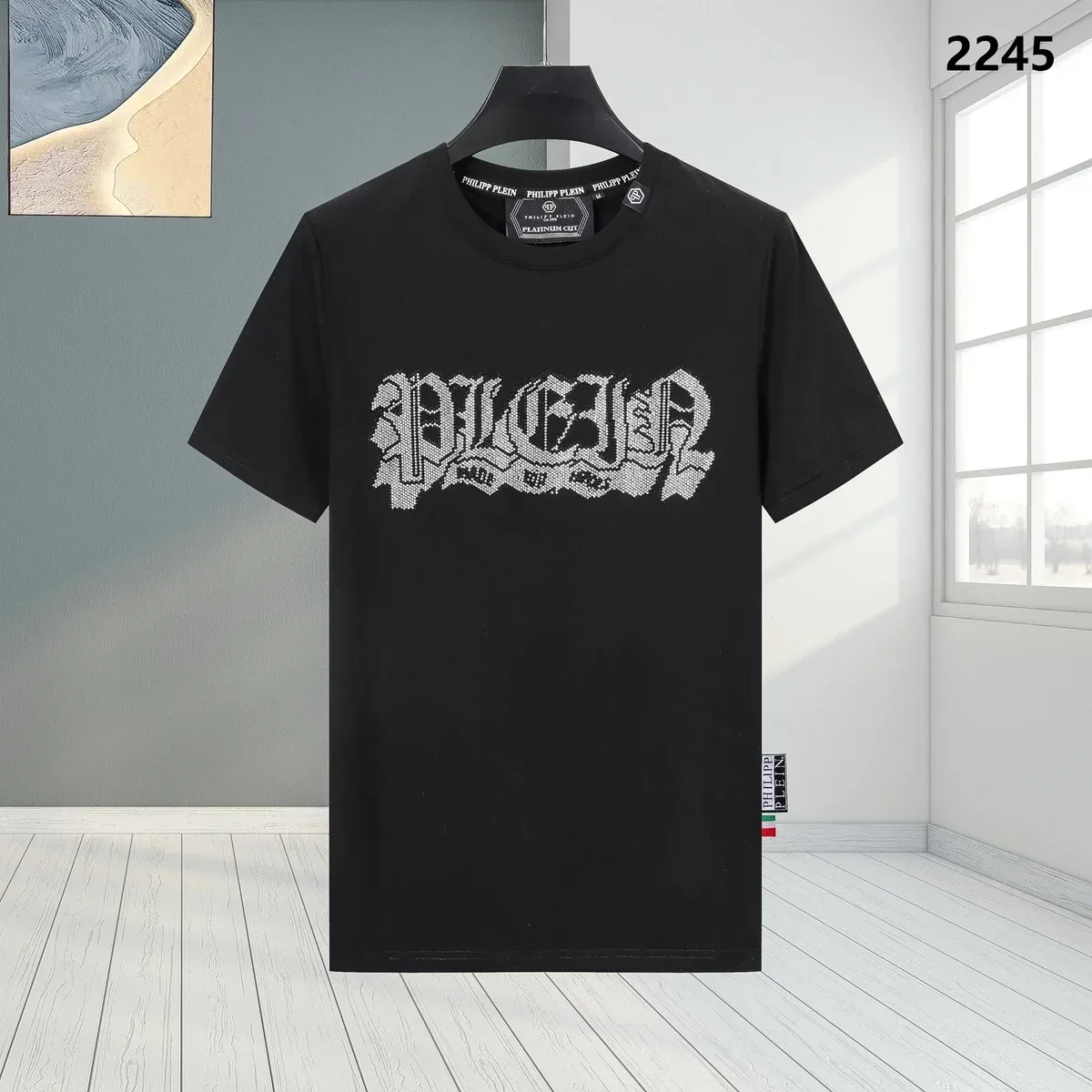 Philipp Plein Philipp Plein PLCHD Black T-Shirt Black - 1