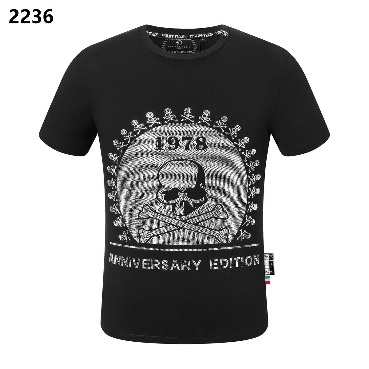Philipp Plein Philipp Plein 1978 Anniversary Edition Black T-Shirt Black - 1