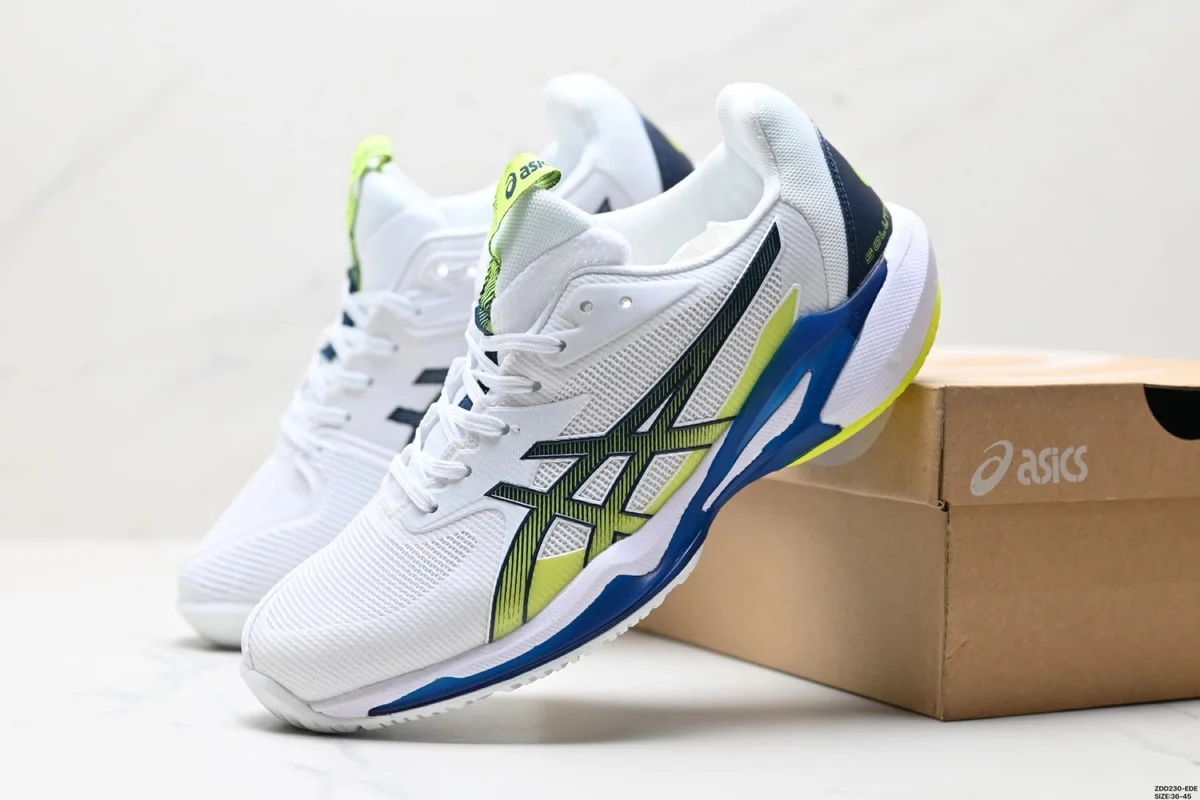 ASICS ASICS Gel-Kayano 27 White/Blue/Yellow Sneakers White - 1