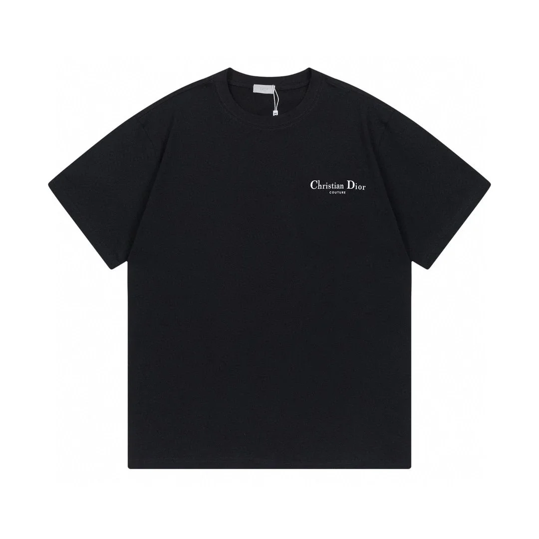Dior Christian Dior Couture Black T-Shirt Black - 1