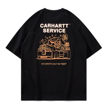 Carhartt Carhartt Service Black Graphic T-Shirt Black - 1