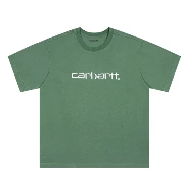 Carhartt Carhartt Classic Logo T-Shirt Forest Green Green - 1