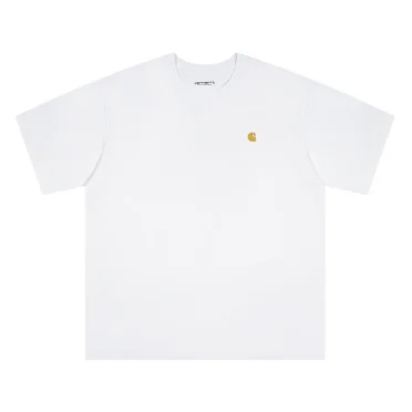 Carhartt Carhartt Chase Logo White T-Shirt White - 1