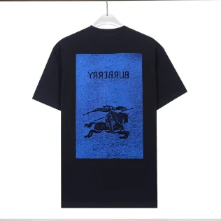 Burberry Burberry Black Horse Print T-Shirt Black - 1