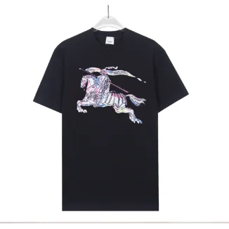 Other Unisex Black Horse Rider T-Shirt Black - 1
