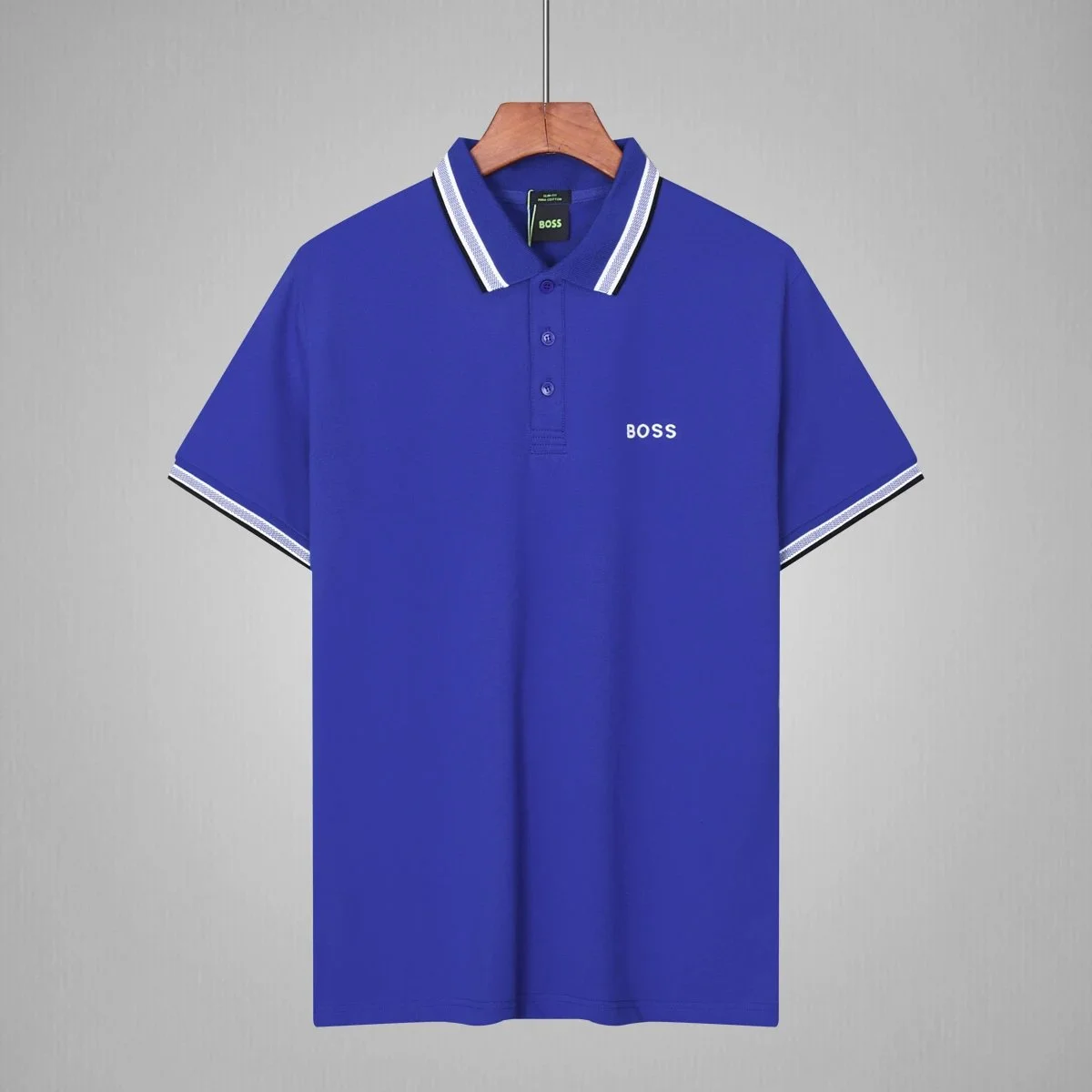 Hugo Boss Hugo Boss Royal Blue Polo Shirt Blue - 1