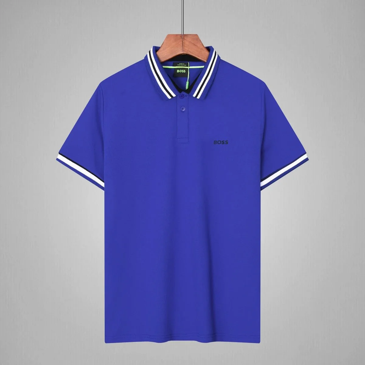 Hugo Boss Hugo Boss Royal Blue Polo Shirt Blue - 1
