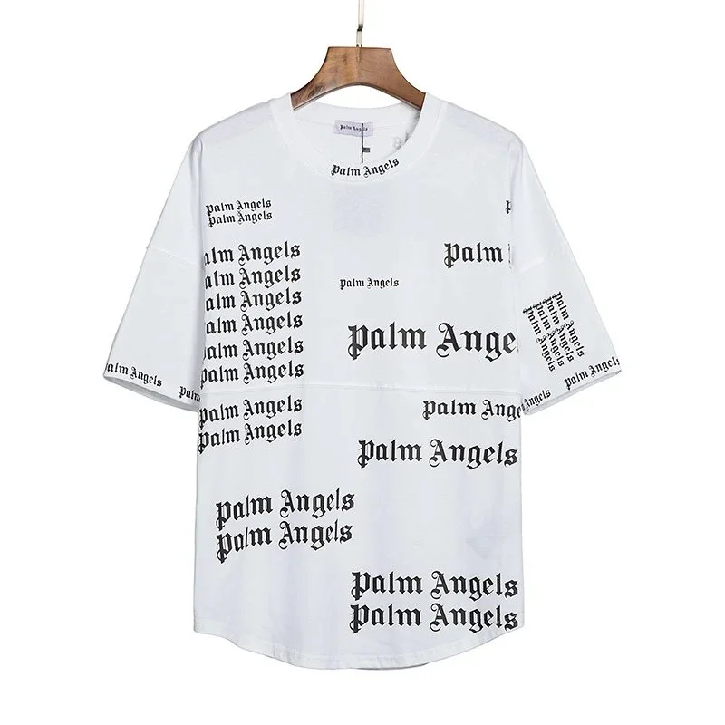 Palm Angels Palm Angels Palm Logo T-Shirt White White - 1