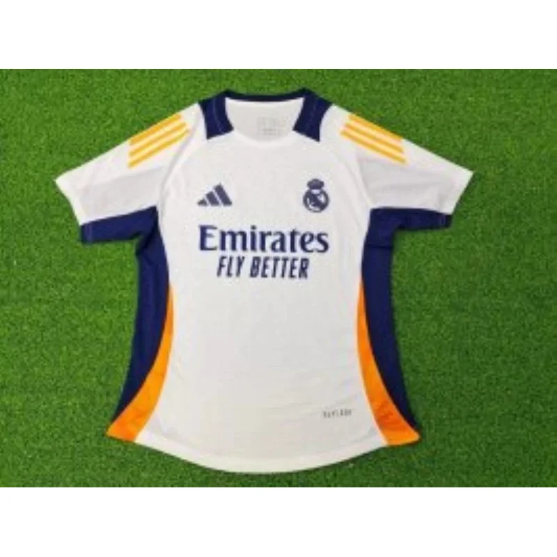 Adidas Adidas Real Madrid Home Jersey White/Navy/Orange White - 1