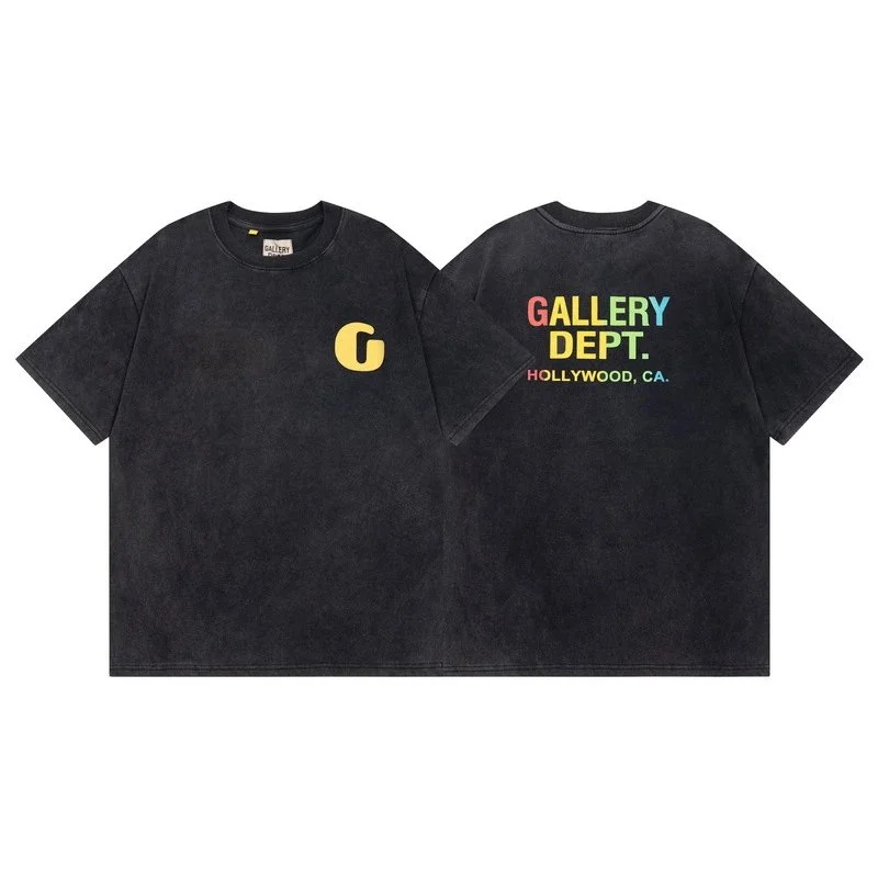Gallery Dept. Gallery Dept. Art That Kills G89 Washed Black T-Shirt Black - 1