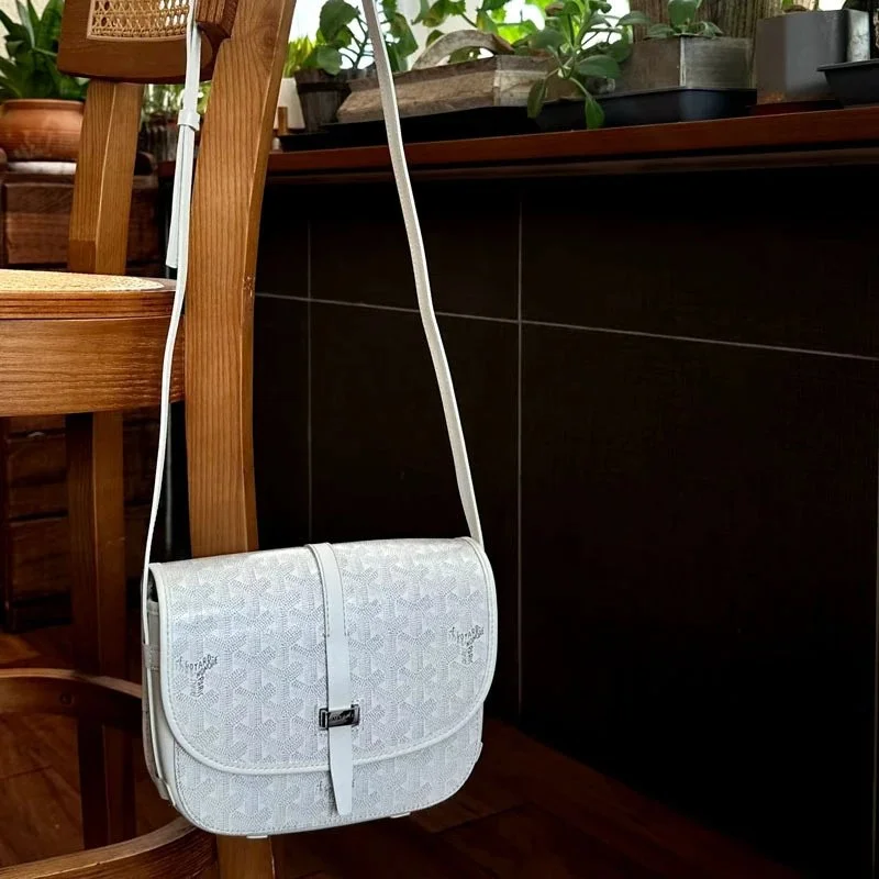 Goyard Goyard Saint Louis White Crossbody Bag White - 1