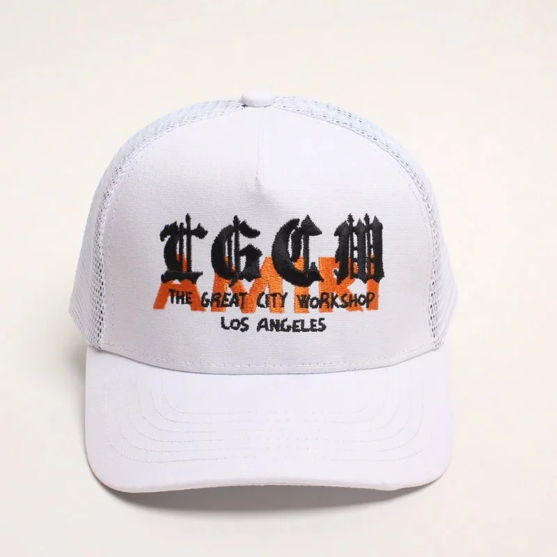 Other White TGCW The Great City Workshop Los Angeles Trucker Hat White - 1