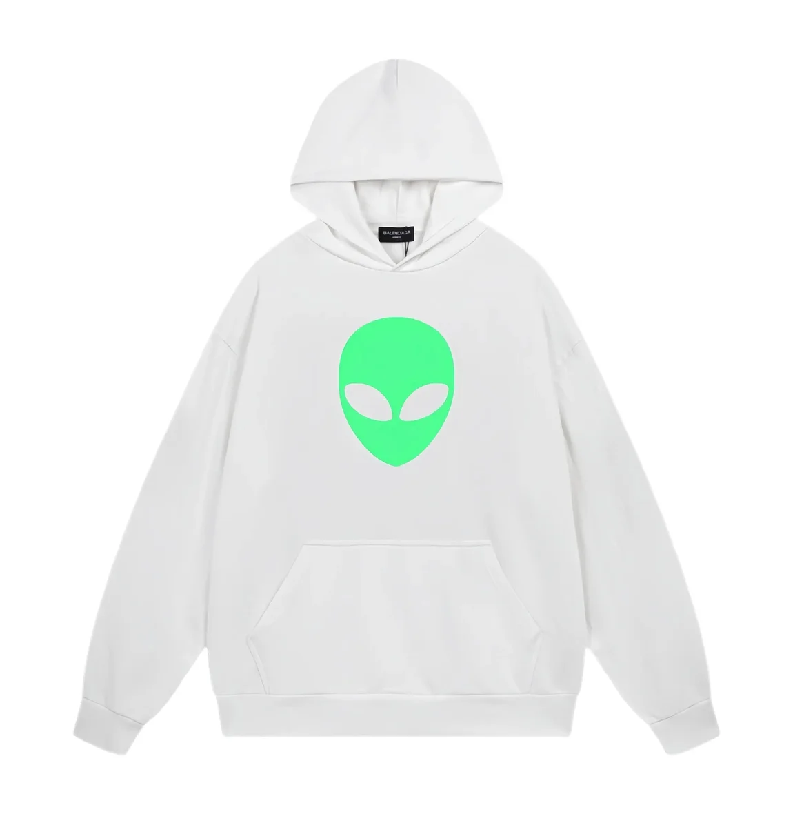 Balenciaga Balenciaga Alien Hoodie White Green White - 1
