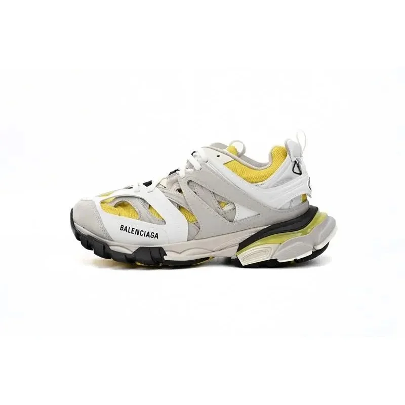 Balenciaga Balenciaga Track Triple S Black And Yellow Tail Sneakers Yellow - 1
