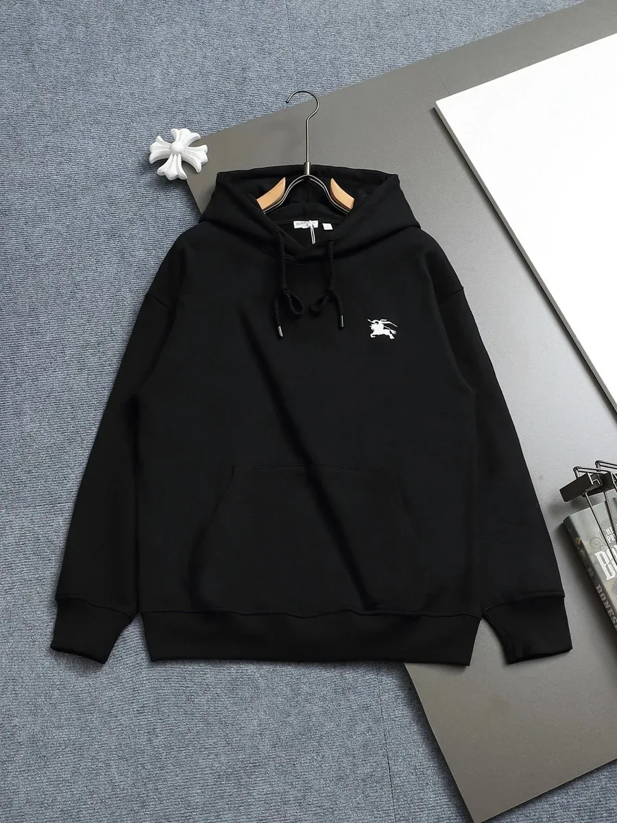 Burberry Burberry TB Monogram Black Hoodie Black - 1