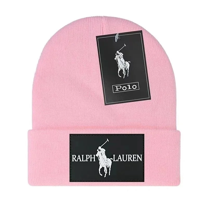 Polo Ralph Lauren Ralph Lauren Pink Polo Pony Beanie Pink - 1