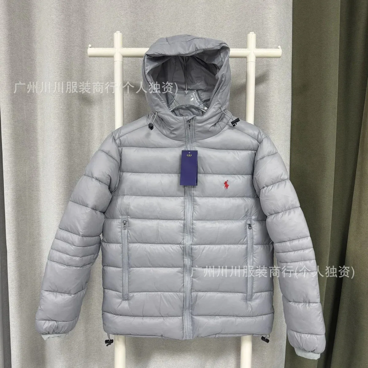 Polo Ralph Lauren Classic Logo Grey Puffer Jacket — Oopbuy Spreadsheet find