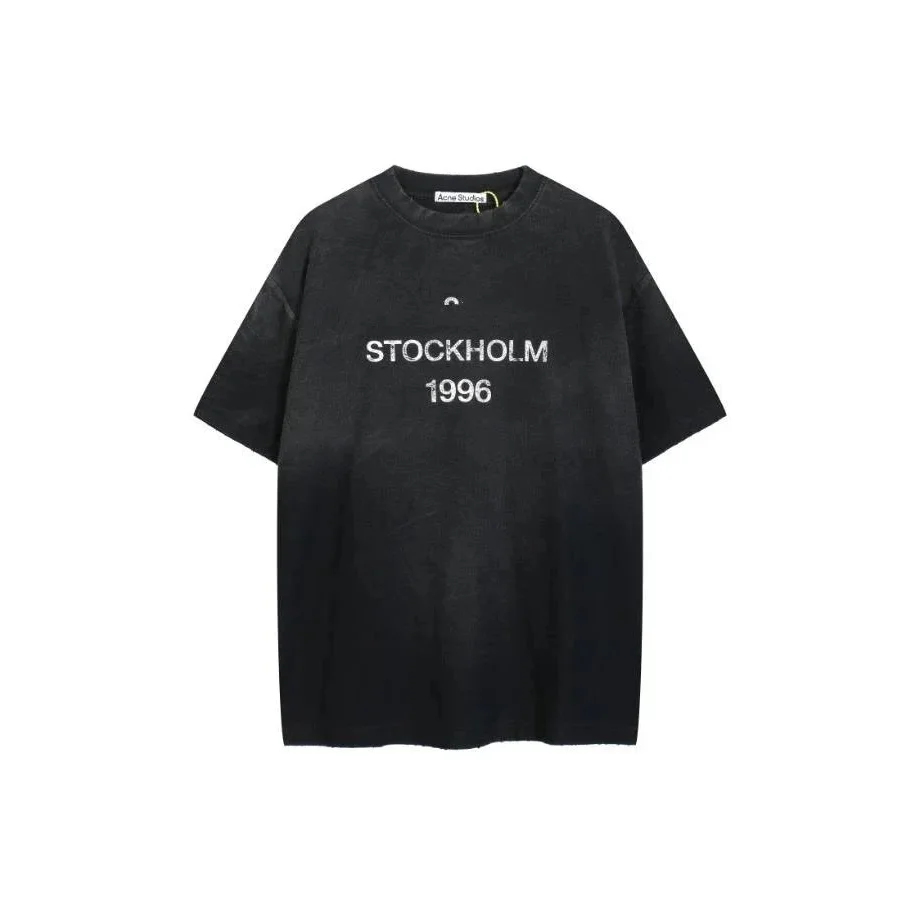 Acne Studios Acne Studios Stockholm 1996 Black T-Shirt Black - 1