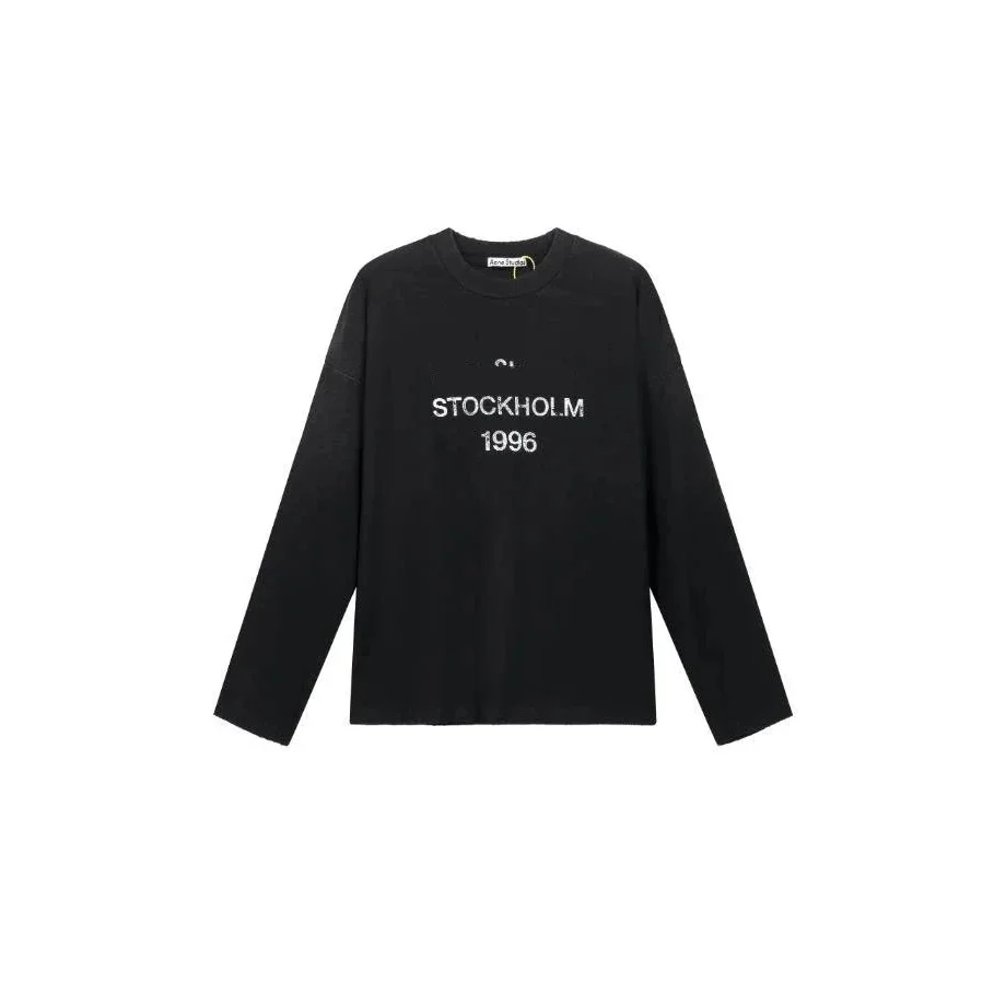 Other Black 'Stockholm 1996' Long Sleeve T-Shirt Black - 1