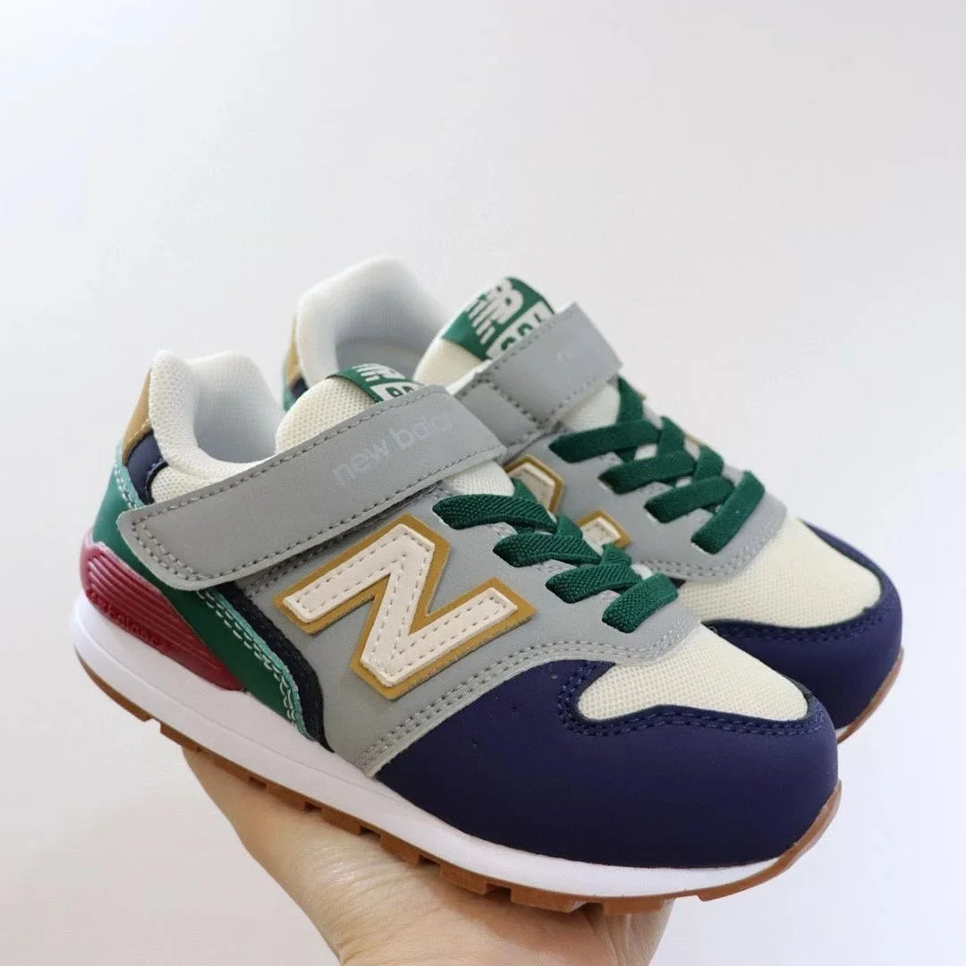 New Balance New Balance 574 Colorblock Kids Sneakers Blue - 1