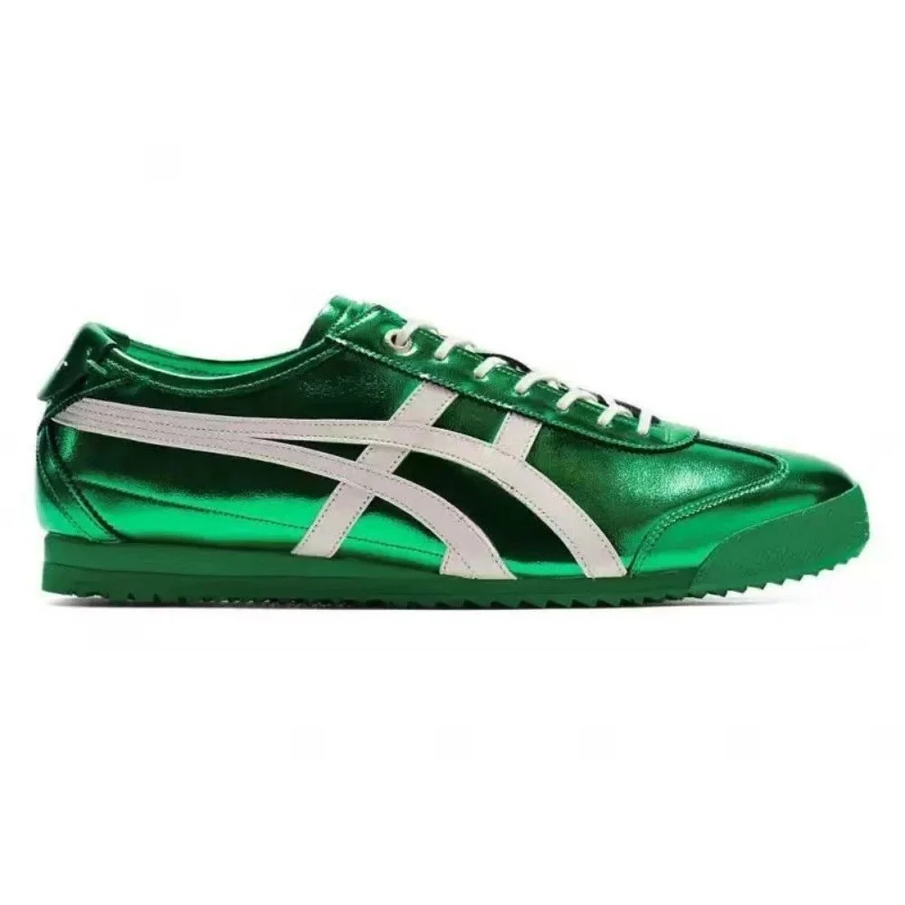 Onitsuka Tiger Onitsuka Tiger Mexico 66 Green Metallic Sneakers Green - 1