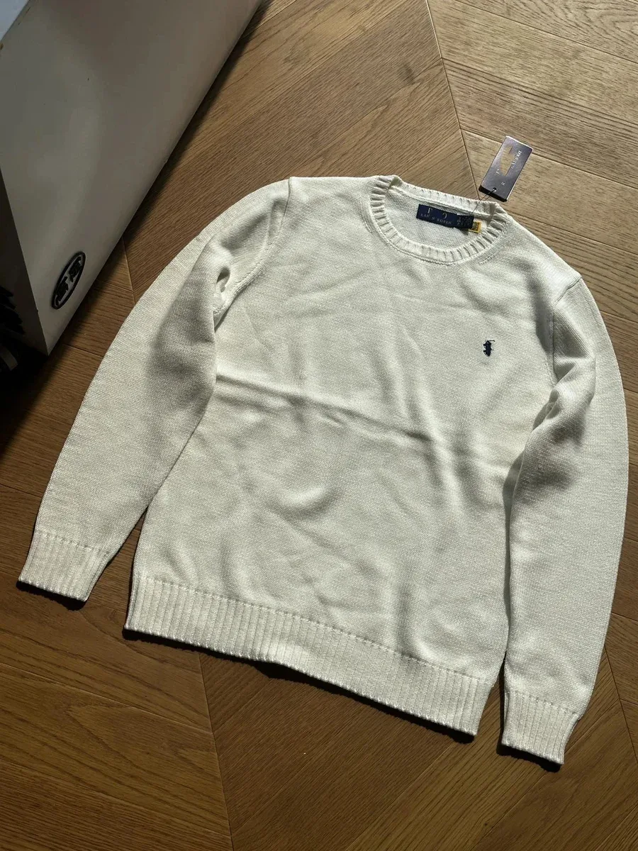 Polo Ralph Lauren Polo Ralph Lauren Classic Logo Sweater White White - 1