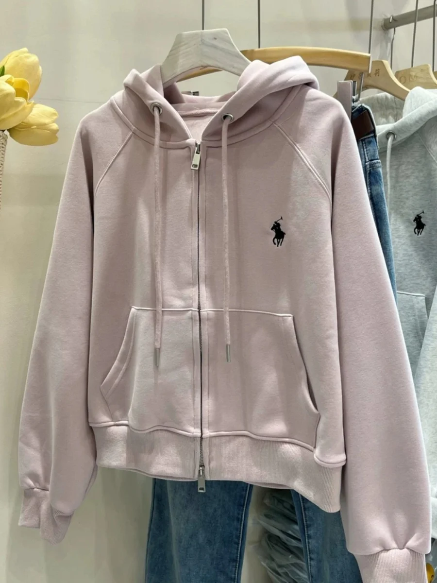 Polo Ralph Lauren Polo Ralph Lauren Classic Logo Pink Hoodie Pink - 1