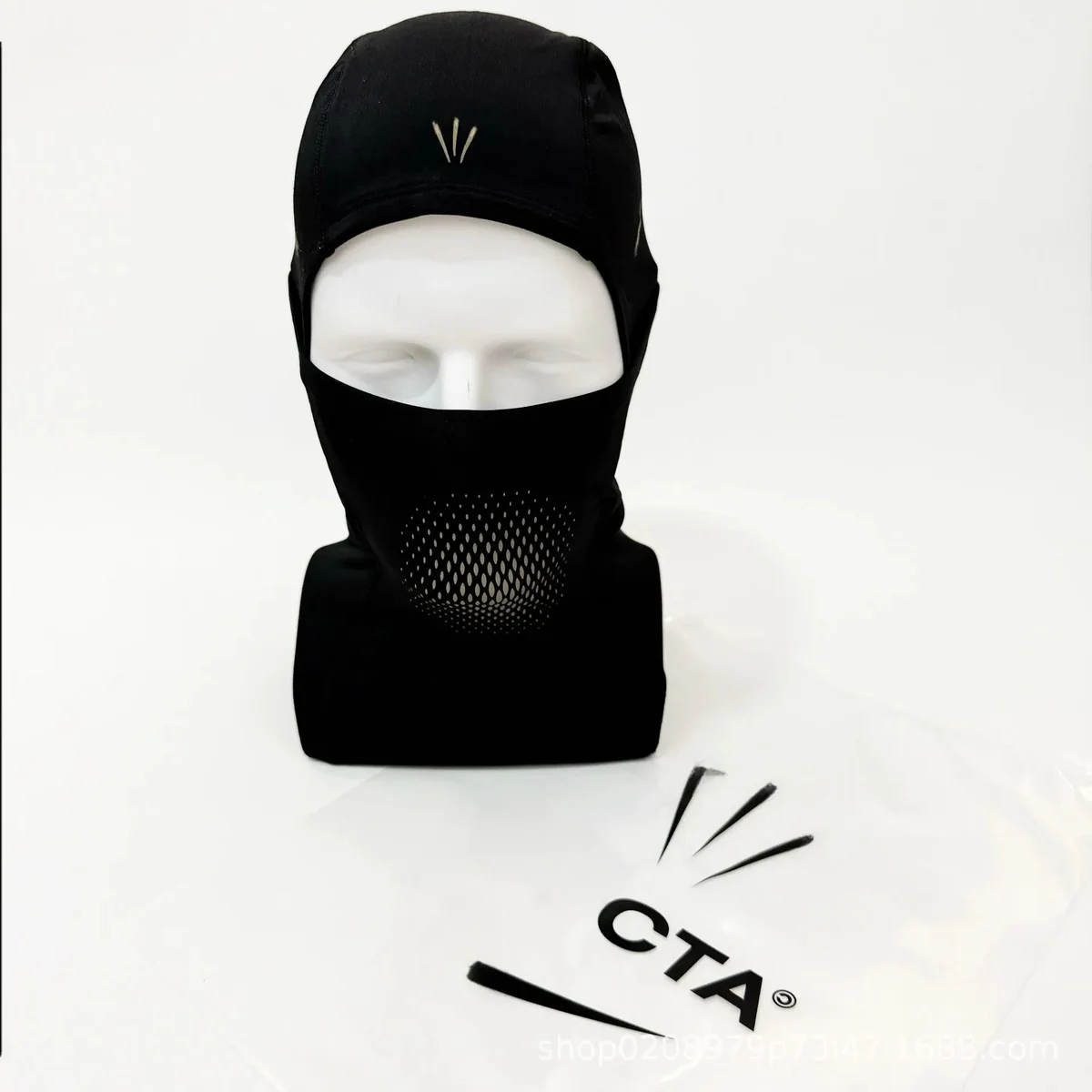CTA Triple Black Balaclava Headwear